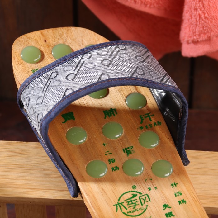 Тапочки массажные, нефритовые размер 42 34990