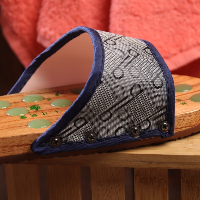 Тапочки массажные, нефритовые размер 43 34991