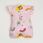 Песочник для девочки, цвет розовый/зебра, рост 74 см - фото 25305370