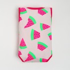 Боди-майка для девочки, цвет розовый/арбуз, рост 62 см - фото 35254279