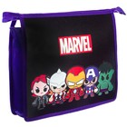 Папка пластиковая для тетрадей А5, на молнии, «Мстители» - Фото 3