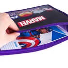 Папка пластиковая для тетрадей А5, на молнии, «Мстители» - Фото 6