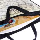 Папка пластиковая с ручками А4, на молнии, 75х330х260 мм, Гравити Фолз - фото 119099726