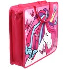 Папка пластиковая с ручками А4, на молнии, 7.5×33×26 см, «Минни Маус и единорог» - Фото 3