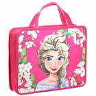 Папка пластиковая с ручками А4, на молнии, 7.5×33×26 см, «Холодное сердце» - Фото 5