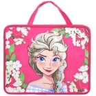 Папка пластиковая с ручками А4, на молнии, 7.5×33×26 см, «Холодное сердце» - Фото 4