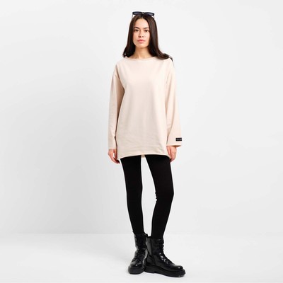 Лонгслив женский MIST, размер L-XL бежевый