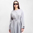 Платье женское MIST, размер S-M, цвет серый - фото 805517325