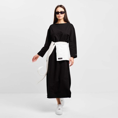 Юбка баска женская MIST, размер 46-48 (L-XL), цвет молочный