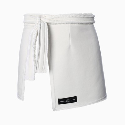 Юбка баска женская MIST, размер 46-48 (L-XL), цвет молочный