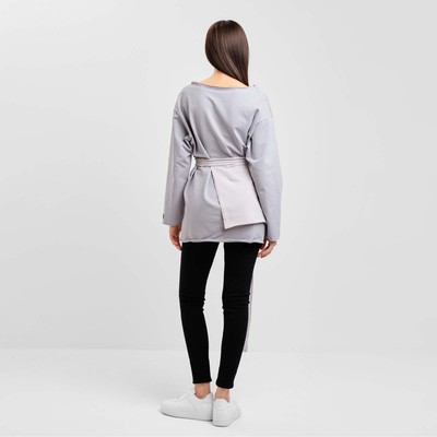 Юбка баска женская MIST, размер 46-48 (L-XL), серая
