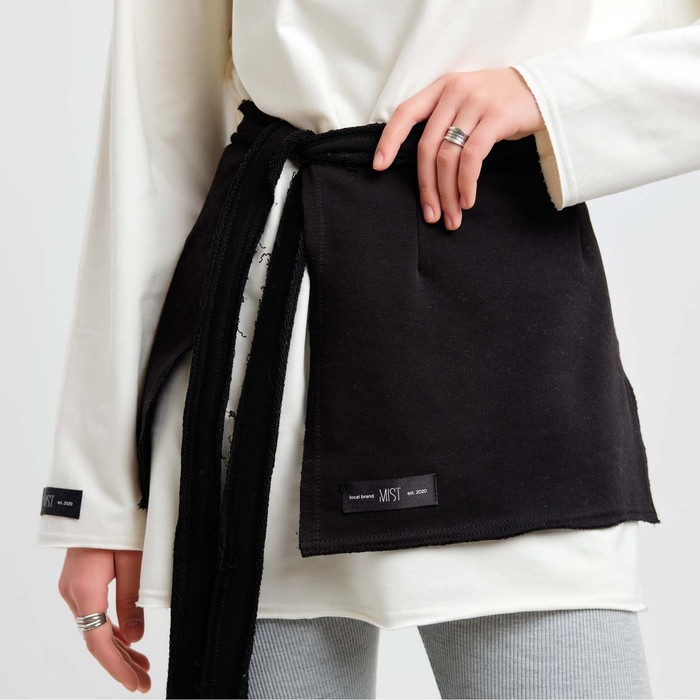 Юбка-баска женская MIST, размер L-XL, цвет черный 62881