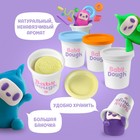 Тесто для лепки BabyDough, набор 4 цвета (белый, оранжевый, нежно-желтый, нежно-голубой) 9662586 - фото 16382730