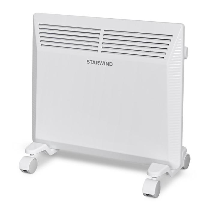 Обогреватель Starwind SHV5210, конвекторный, напольный, 1000 Вт, 15 м², белый - Фото 1