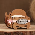 Игольница «Улитка» 8.5×6×7, дуб, сиреневый, дерево - Фото 3