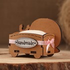 Игольница «Улитка» 8.5×6×7, дуб, сиреневый, дерево - Фото 4