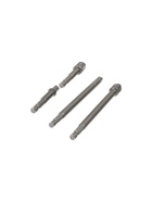 УЦЕНКА Набор адаптеров для торцевых головок ТУНДРА, 1/4" 3/8" 1/2", 65 и 150 мм, 5 шт. - Фото 3