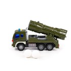 Автомобиль инерционный «Сити», с зенитно-ракетной установкой - фото 25850114