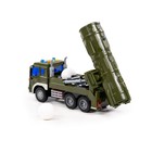 Автомобиль инерционный «Сити», с зенитно-ракетной установкой - фото 25850115