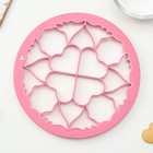 Форма для печенья «Love», цвет розовый - Фото 2