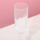 Бокал для шампанского стеклянный, 150 мл - фото 47890439