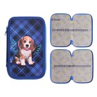 Пенал школьный, 2 секции, 12.5×20.5×4 см «Пёсик» - Фото 2