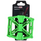 Педали 9/16" с подшипником, алюминиевые, цвет зелёный 9426181