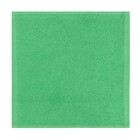 Набор махровых декоративных салфеток Этель "Вид 1" 30х30см-3шт, цвет зелёный, 100% хлопок - Фото 2