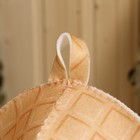 Шапка для бани "Вафелька с кремом", женская 9688067 - фото 16377211