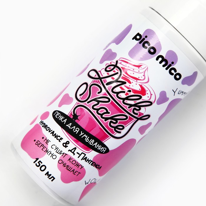 Нежная пенка для умывания "Milk Shake", с Hydrovance комплексом и D-пантенолом,150 мл 35003