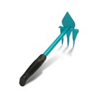 Мотыжка комбинированная, длина 41 см, 3 зубца, металлический черенок - Фото 2