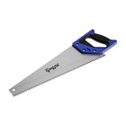 Ножовка по дереву ТУНДРА, 2К рукоятка, 3D заточка, большой зуб 8 мм, 5-6 TPI, 400 мм - фото 8844932