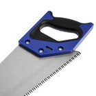 Ножовка по дереву ТУНДРА, 2К рукоятка, 3D заточка, большой зуб 8 мм, 5-6 TPI, 400 мм - фото 8844934