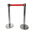 Стойка ограждения, с выдвижной лентой, длина 2 метра, 89.5 х 32 см - фото 24341169