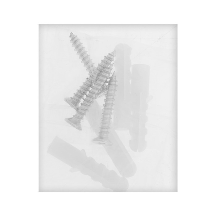 Зеркалодержатель ТУНДРА, d=17 мм, без сверления, цвет матовый никель, 4 шт. - фото 18568143