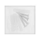 Зеркалодержатель ТУНДРА, d=20 мм, без сверления, цвет матовый никель, 4 шт. - Фото 5