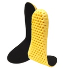 Стельки для обуви, влаговпитывающие, дышащие, р-р RU 38 (р-р Пр-ля 42), 25 см, пара, чёрный - Фото 2