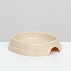 Миска №1 «Нулевка» 200 мл, 13.5×12.5×3 см, бежевый - Фото 2