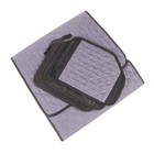 Органайзер кофр в багажник автомобиля Cartage саквояж, оксфорд стеганый, 53 см, серый - Фото 3