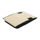 Органайзер кофр в автомобиль Cartage саквояж, экокожа стеганая, 30х30х30 см, бежевый - Фото 9