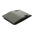 Органайзер кофр в автомобиль Cartage саквояж, экокожа стеганая, 30х30х30 см, серый - Фото 9