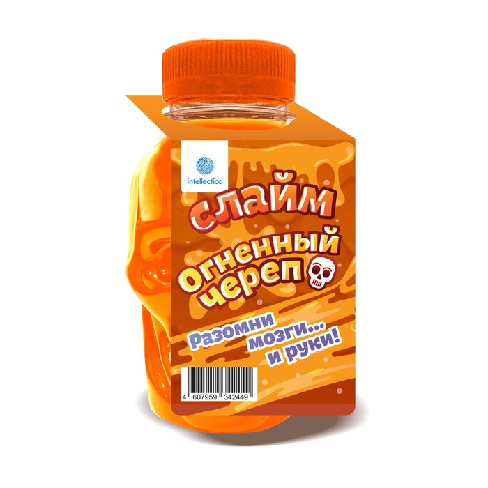 Слайм «Огненный череп» - Фото 1