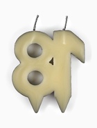 Свеча в торт юбилейная «Грань»,, цифра 18, графит, 6.5 см - Фото 5