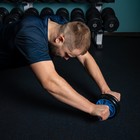 УЦЕНКА Ролик для пресса, двойное колесо, с ковриком - Фото 3