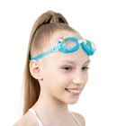 Очки для плавания детские ONLYTOP «Русалки», цвет голубой, уценка - Фото 5