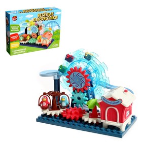 {{photo.Alt || photo.Description || 'УЦЕНКА Конструктор развивающий с шестерёнками «Весёлые паровозики», 33 детали'}}