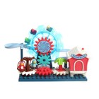 УЦЕНКА Конструктор развивающий с шестерёнками «Весёлые паровозики», 33 детали 9694768