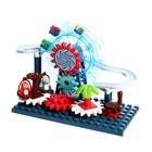 УЦЕНКА Конструктор развивающий с шестерёнками «Весёлые паровозики», 33 детали 9694768