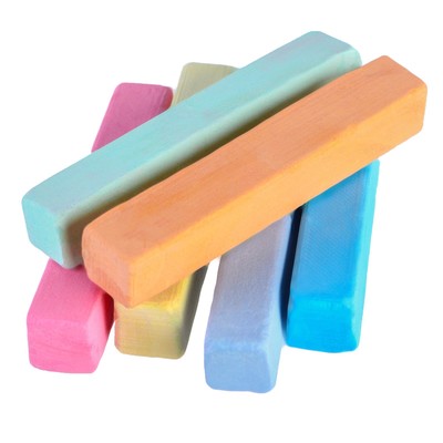 Мелки цветные, 10 цветов, 29 штук, «Щенячий патруль»