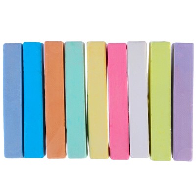 Мелки цветные, 10 цветов, 29 штук, «Щенячий патруль»